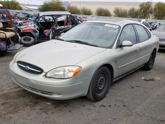 1FAHP56S13A109365 - 2003 FORD TAURUS SEL TAN photo 2