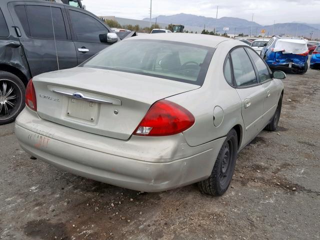 1FAHP56S13A109365 - 2003 FORD TAURUS SEL TAN photo 4