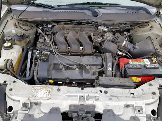 1FAHP56S13A109365 - 2003 FORD TAURUS SEL TAN photo 7