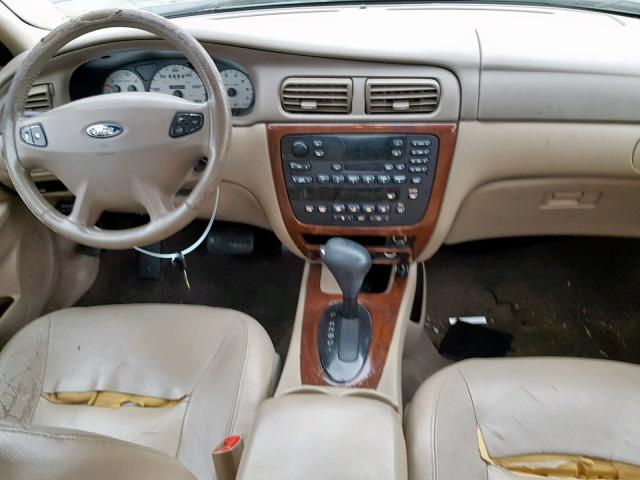 1FAHP56S13A109365 - 2003 FORD TAURUS SEL TAN photo 9