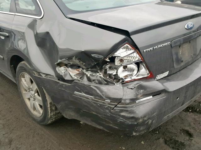 1FAFP24155G143664 - 2005 FORD FIVE HUNDR 灰色 照片 9