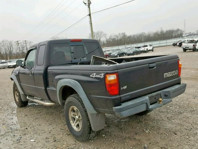 4F4YR17E44TM06665 - 2004 MAZDA B4000 CAB BLACK photo 3