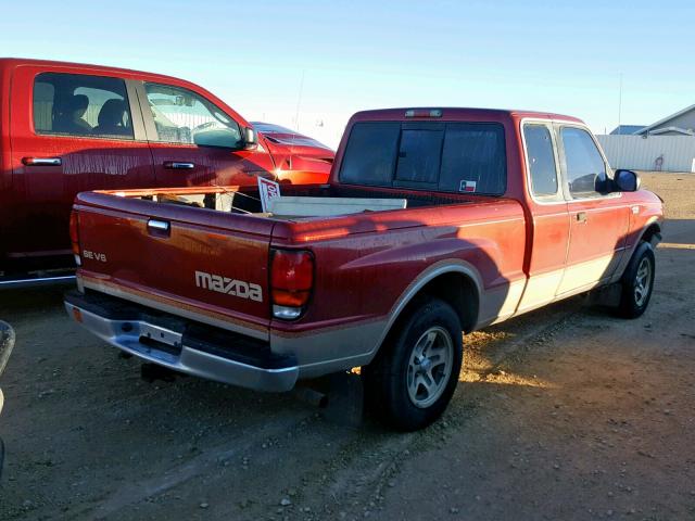 4F4YR16X3WTM17338 - 1998 MAZDA B4000 CAB MAROON photo 4