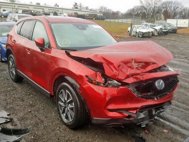 JM3KFBDM3J0384672 - 2018 MAZDA CX-5 GRAND RED photo 1