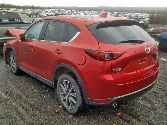 JM3KFBDM3J0384672 - 2018 MAZDA CX-5 GRAND RED photo 3