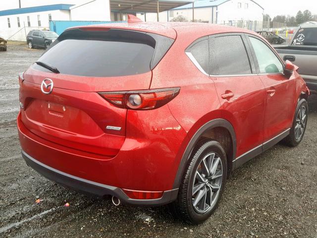 JM3KFBDM3J0384672 - 2018 MAZDA CX-5 GRAND RED photo 4