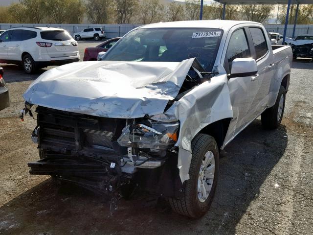 1GCGSCEN6J1286849 - 2018 CHEVROLET COLORADO L SILVER photo 2