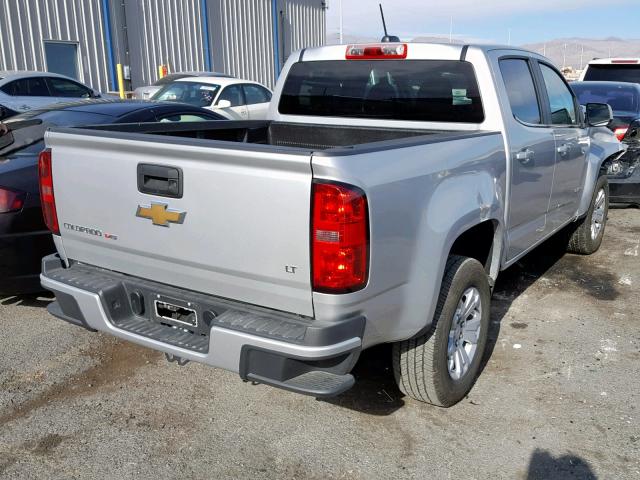 1GCGSCEN6J1286849 - 2018 CHEVROLET COLORADO L SILVER photo 4