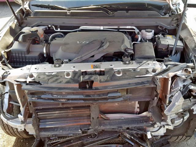 1GCGSCEN6J1286849 - 2018 CHEVROLET COLORADO L SILVER photo 7