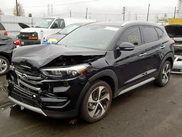 KM8J33A21HU378115 - 2017 HYUNDAI TUCSON LIM BLACK photo 2