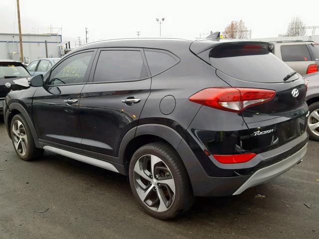 KM8J33A21HU378115 - 2017 HYUNDAI TUCSON LIM BLACK photo 3