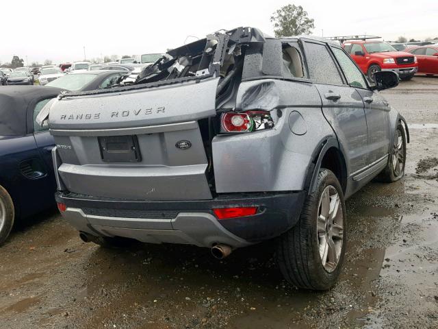 SALVN2BG2DH789765 - 2013 LAND ROVER RANGE ROVE GRAY photo 4