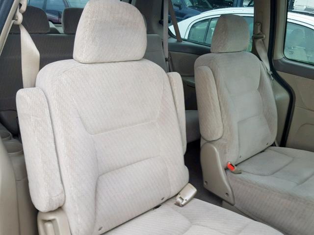 5FNRL18534B095648 - 2004 HONDA ODYSSEY LX TAN photo 6