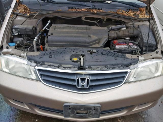 5FNRL18534B095648 - 2004 HONDA ODYSSEY LX TAN photo 7