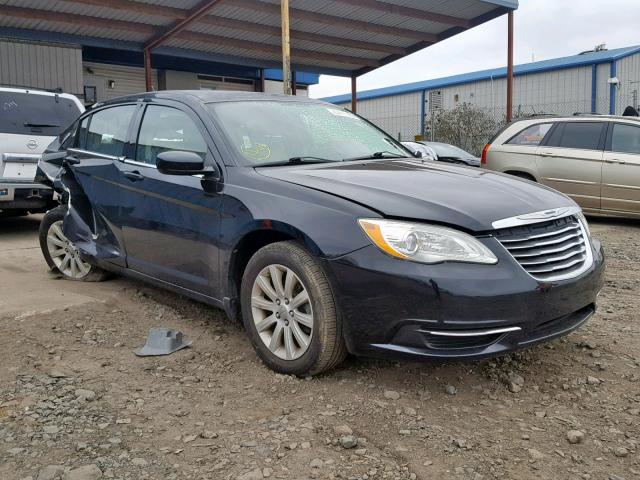 1C3BC1FG2BN604363 - 2011 CHRYSLER 200 TOURIN BLACK photo 1