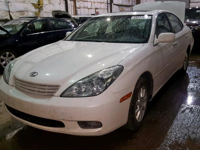 JTHBA30G945053646 - 2004 LEXUS ES 330 WHITE photo 2