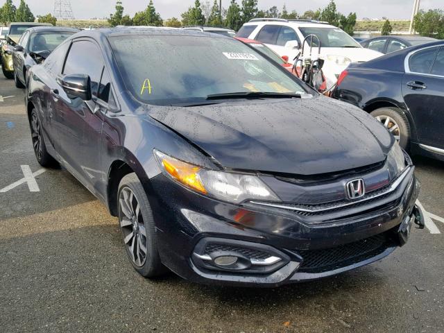 2HGFG3B06EH512743 - 2014 HONDA CIVIC EXL BLACK photo 1