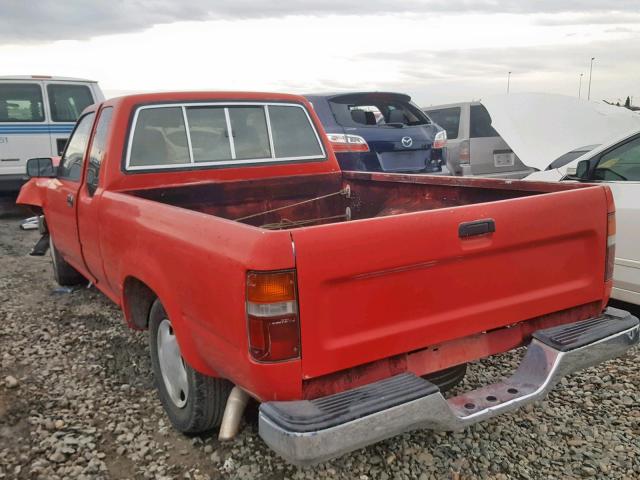 JT4VN93GXN5029522 - 1992 TOYOTA PICKUP 1/2 RED photo 3