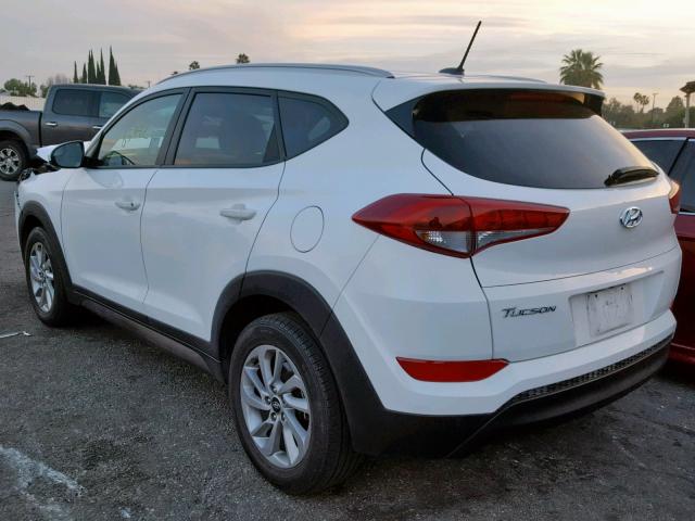 KM8J33A43GU063073 - 2016 HYUNDAI TUCSON LIM WHITE photo 3