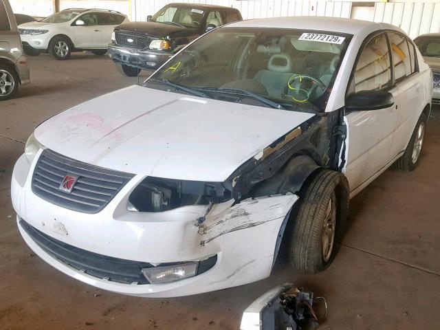 1G8AL55F16Z131958 - 2006 SATURN ION LEVEL WHITE photo 2