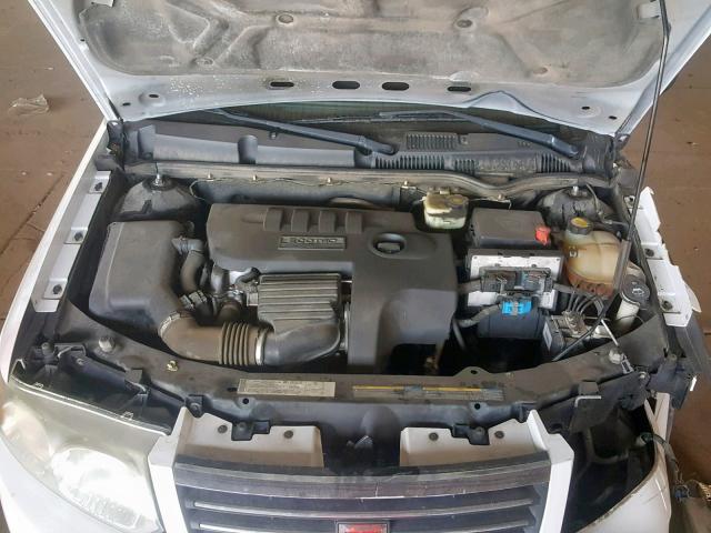 1G8AL55F16Z131958 - 2006 SATURN ION LEVEL WHITE photo 7