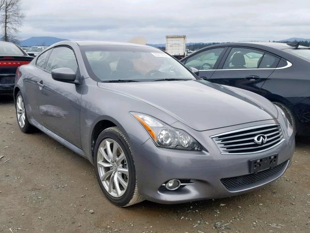 JN1CV6ELXBM261705 - 2011 INFINITI G37 GRAY photo 1