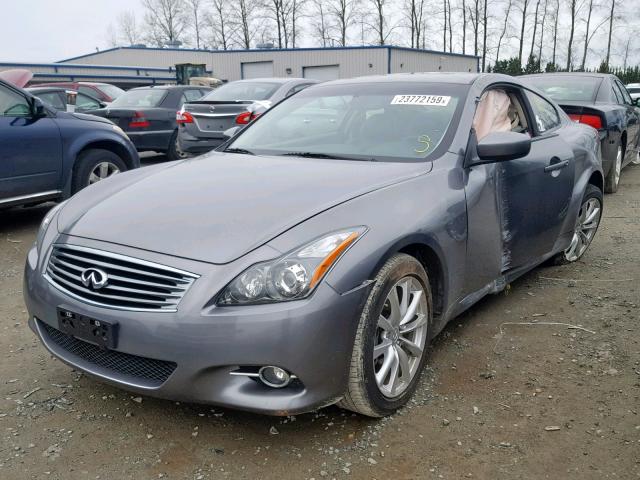 JN1CV6ELXBM261705 - 2011 INFINITI G37 GRAY photo 2