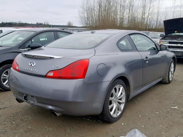 JN1CV6ELXBM261705 - 2011 INFINITI G37 GRAY photo 4