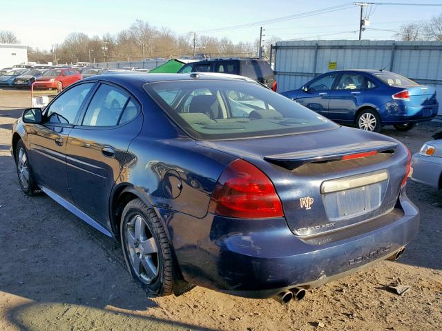 2G2WP552771222664 - 2007 PONTIAC GRAND PRIX BLUE photo 3