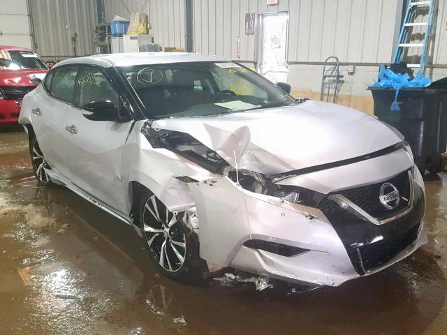 1N4AA6AP3JC394129 - 2018 NISSAN MAXIMA 3.5 SILVER photo 1