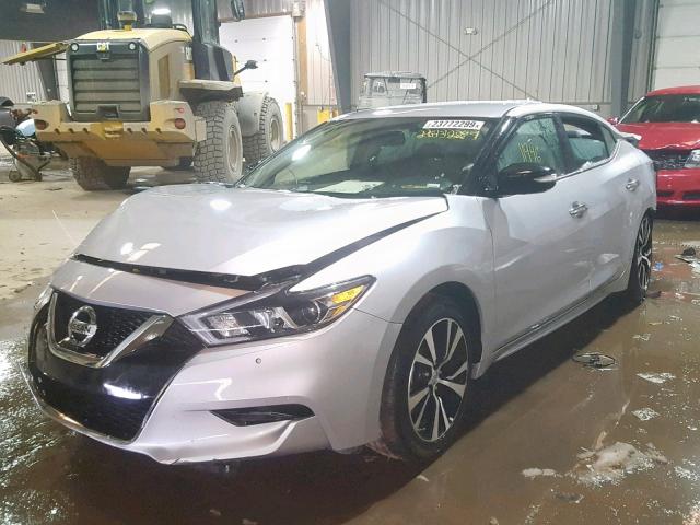 1N4AA6AP3JC394129 - 2018 NISSAN MAXIMA 3.5 SILVER photo 2