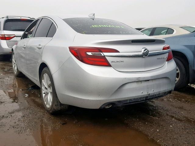 2G4GK5EX5G9147969 - 2016 BUICK REGAL 银色 照片 3