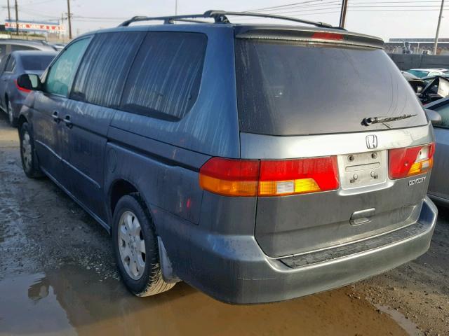 5FNRL18023B023326 - 2003 HONDA ODYSSEY EX 蓝色 照片 3