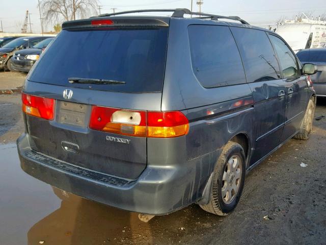 5FNRL18023B023326 - 2003 HONDA ODYSSEY EX 蓝色 照片 4
