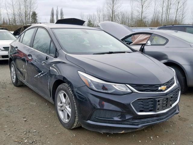 1G1BE5SM2H7171867 - 2017 CHEVROLET CRUZE LT BLACK photo 1