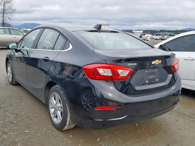 1G1BE5SM2H7171867 - 2017 CHEVROLET CRUZE LT BLACK photo 3
