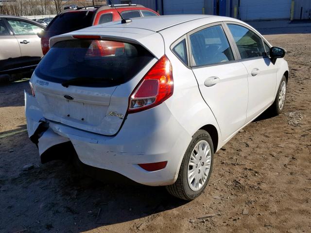 3FADP4TJ5GM133827 - 2016 FORD FIESTA S WHITE photo 4