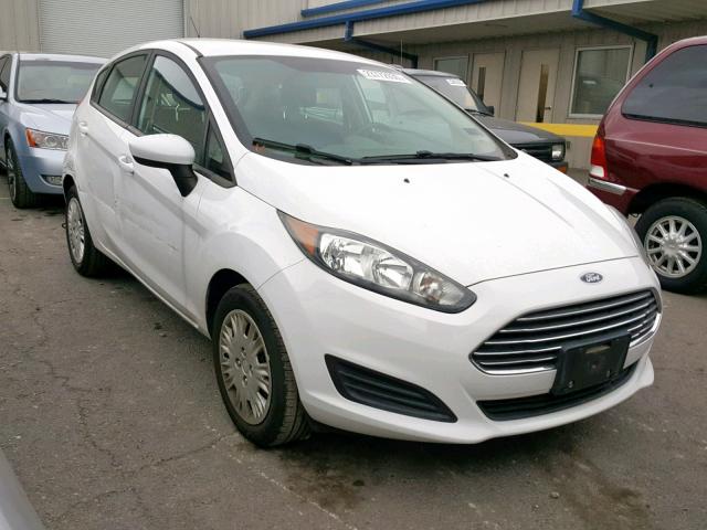 3FADP4TJ6GM127566 - 2016 FORD FIESTA S WHITE photo 1