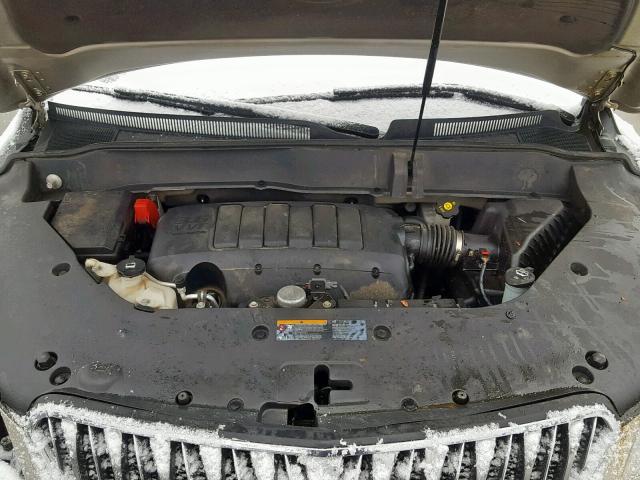 5GAKVDKD5DJ240583 - 2013 BUICK ENCLAVE TAN photo 7