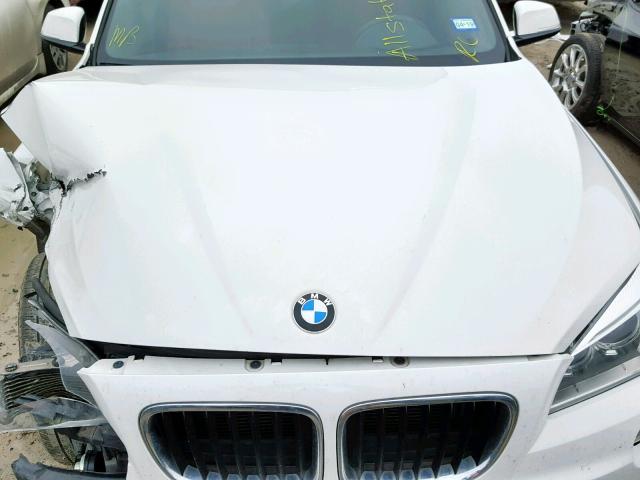 WBAVM1C54FV316629 - 2015 BMW X1 SDRIVE2 WHITE photo 7