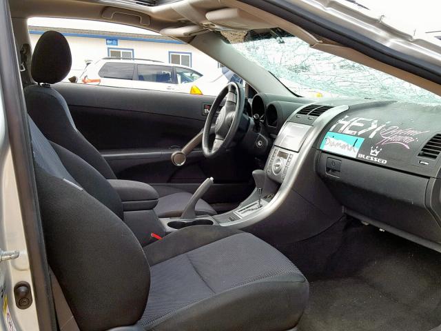 JTKDE167880264827 - 2008 TOYOTA SCION TC SILVER photo 5