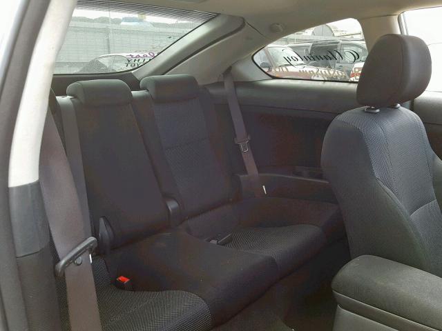 JTKDE167880264827 - 2008 TOYOTA SCION TC SILVER photo 6