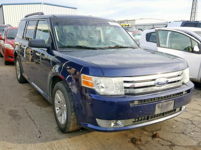 2FMGK5BC5BBD27312 - 2011 FORD FLEX SE BLUE photo 1