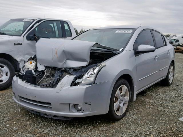 3N1AB61EX8L669258 - 2008 NISSAN SENTRA 2.0 SILVER photo 2