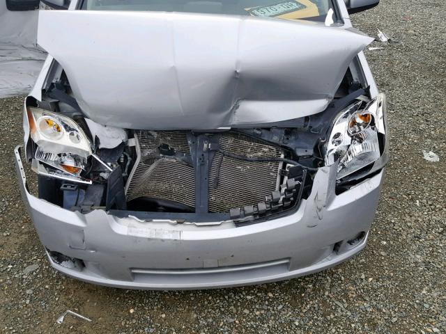 3N1AB61EX8L669258 - 2008 NISSAN SENTRA 2.0 SILVER photo 7