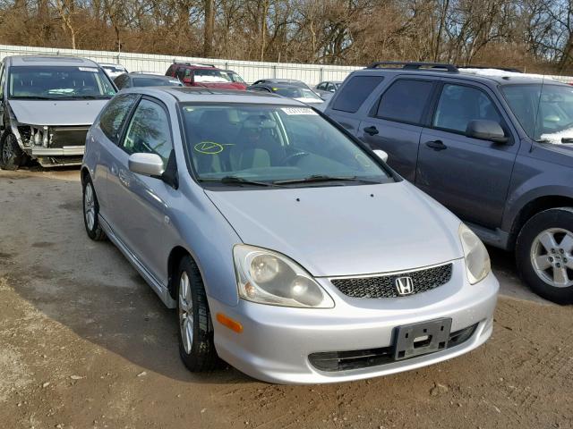 SHHEP33564U503225 - 2004 HONDA CIVIC SI SILVER photo 1