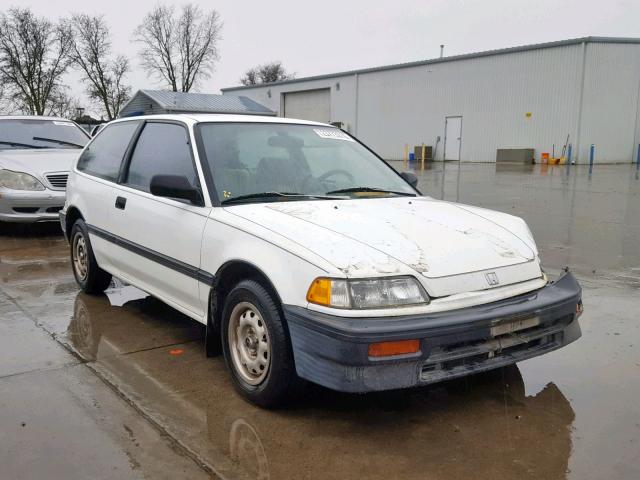 JHMED6357JS022845 - 1988 HONDA CIVIC 1.5 WHITE photo 1