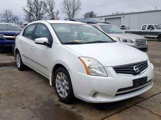 3N1AB6APXCL773999 - 2012 NISSAN SENTRA 2.0 WHITE photo 1