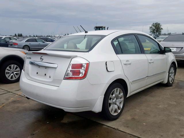 3N1AB6APXCL773999 - 2012 NISSAN SENTRA 2.0 WHITE photo 4