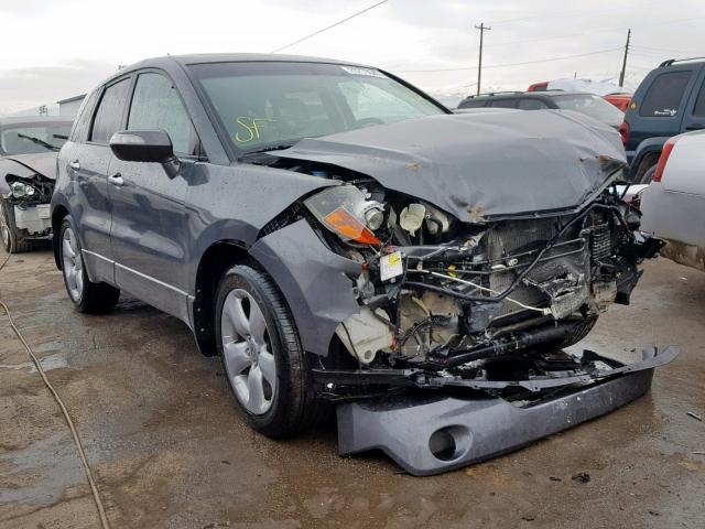 5J8TB18288A011709 - 2008 ACURA RDX GRAY photo 1